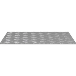 Aluminium Checker Plates 4 st Halkskydd - Halkfria trapptäcksmattor | Storlek: 70x50 cm