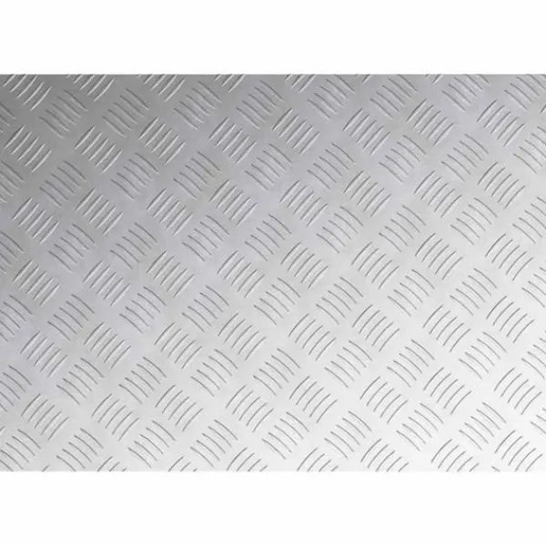 Aluminium Checker Plates 4 st Halkskydd - Halkfria trapptäcksmattor | Storlek: 70x50 cm