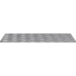 Aluminium Rutschkivor 4 st Halkskydd för Inomhusbruk | Storlek: 80x40 cm | Färg: Silver