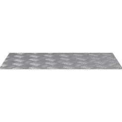 Clearance Aluminium Rutsystem 4-delar - Halkfria trapstep | Färg: Grå | Storlek: 70x40 cm Öppna Spisar