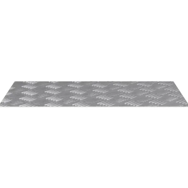Clearance Aluminium Rutsystem 4-delar - Halkfria trapstep | Färg: Grå | Storlek: 70x40 cm Öppna Spisar