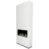 Clearance Ambiance BCW bioetanol öppen spis - Vit - Högt i tak - 3,5 KW värme Öppna Spisar