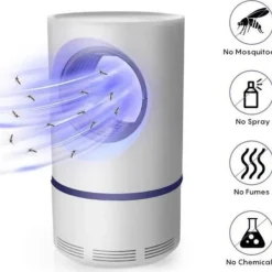 Anti-insektslampa - CA15456 - USB - 5W - Myggfälla - Insektsförstörare