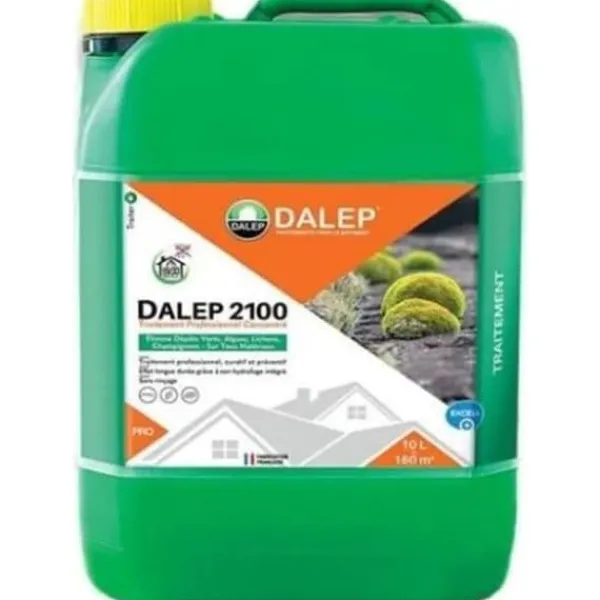 New Anti-mousse - Dalep - 2100 Koncentrat 10L - Eliminera alger och lavar Ogräsmedel