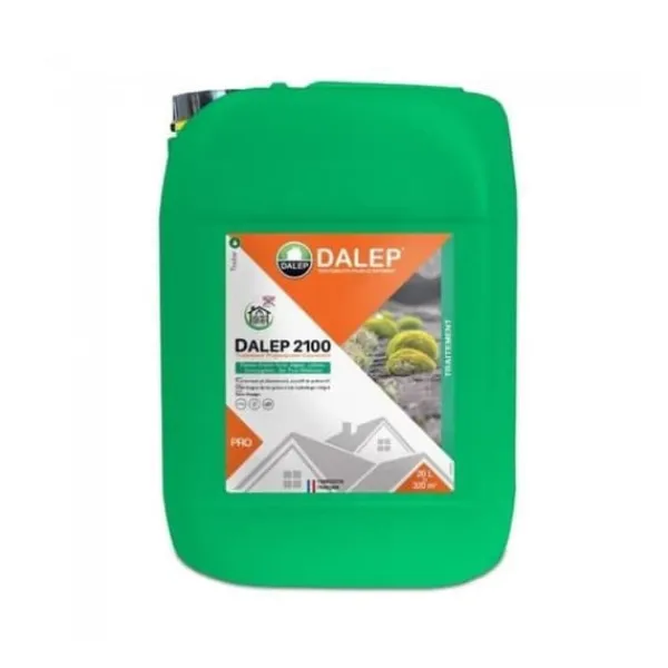 New Anti-mousse - Dalep - 2100 Koncentrat 10L - Eliminera alger och lavar Ogräsmedel