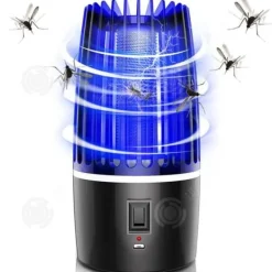 Sale Anti-mygglampa - INN® - Myggdödare USB - Lila - 5W - Inbyggd nattljus Insektsmedel & Djuravvisande Medel