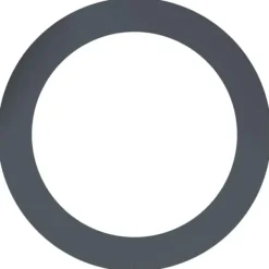 Antracit Planterare i Harts - Modern Hållbar Design | Diameter: 120 cm | Färg: Antracit
