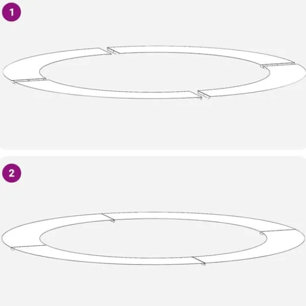 Antracit Planterare i Harts - Modern Hållbar Design | Diameter: 120 cm | Färg: Antracit
