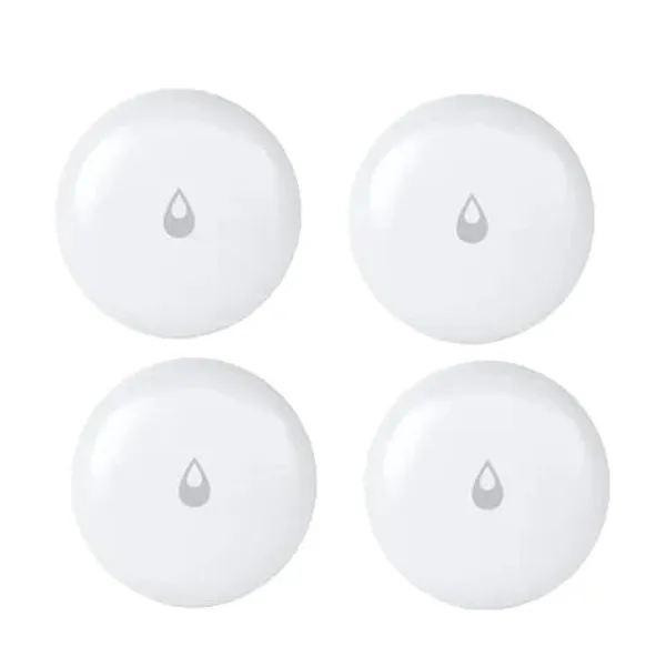Outlet Aqara Vattensensor, IP67 Vattentät Design, Långvarigt Batteriliv,4 st vattensensorer Läckagedetektorer