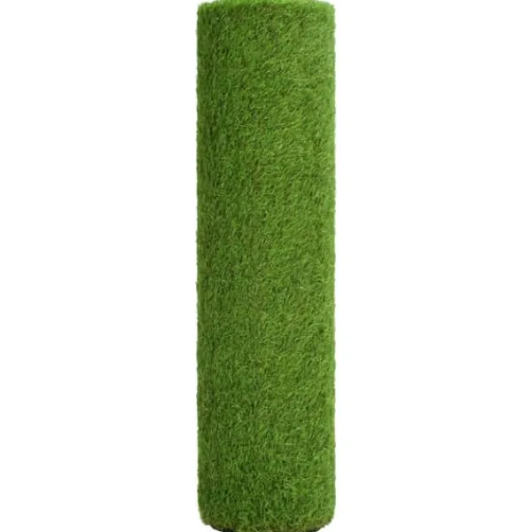Discount Artificiell flora - Living Konstgräsmatta 1x5 m/40 mm grön Markduk & Fiberduk