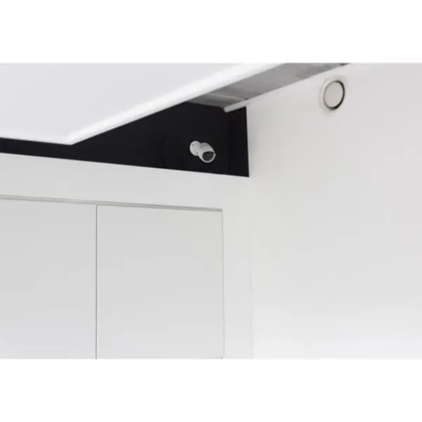 Attrapkamera - CHACON - Aluminium - Blå LED - Vit