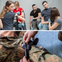 Best Auledio Turnstile Tactical Turniquet Emergency Kit för jakt och vandring, för allvarliga nödsituationer utomhus och blodförlustkontroll van Beredskapsplaner