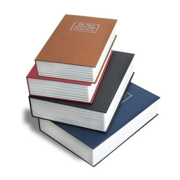 Sale Autentisk blå bok säker dekorativt hem objekt ovanlig design. Kassaskåp
