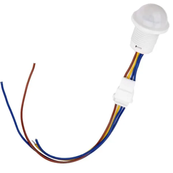 Outlet Automatisk LED-rörelsesensorbrytare - HW06A, infraröd kontroll, 1-40W, 35*25mm Rörelsedetektorer
