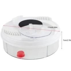 Automatisk spinning mute Elektrisk flugfälla enhet med fångstmat USB-kabel-CY Jes13173