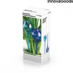 Automatiska bevattningsballonger - InnovaGoods - Aqua·loon - Paket om 2 - Trädgårdsbevattning - Blå
