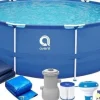 Viking Choice Avenli 305 cm Rund Poolset med Pump för Trädgårdsentusiaster
