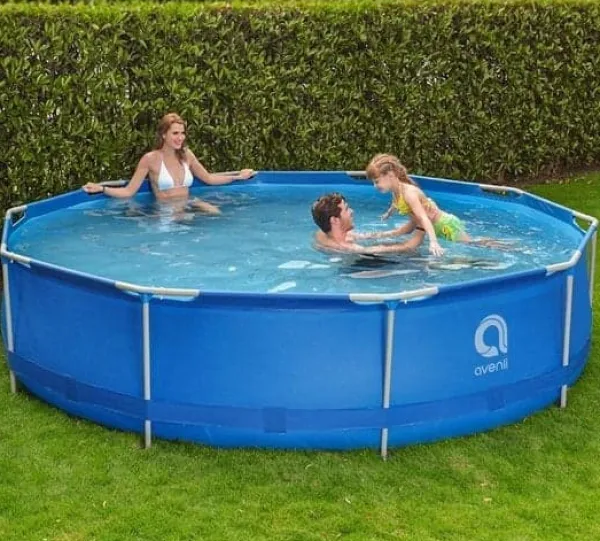 Viking Choice Avenli 305 cm Rund Poolset ovan mark med pump & filter för trädgårdsälskare