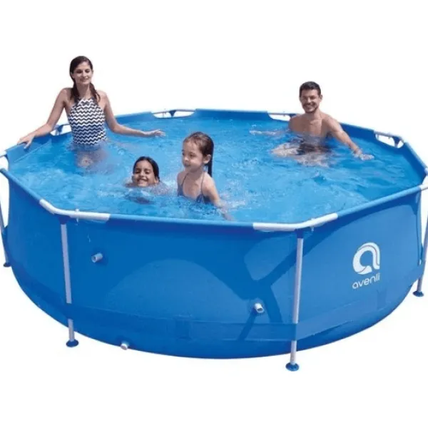 Avenli - Simbassäng 450X122Cm - Med Filterpump - Komplett