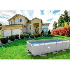 New Avenli Frame Pool 400X200X99 Cm Med Sandfilterpump - Komplett Set Pooler
