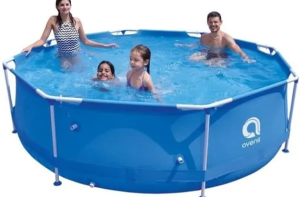 Viking Choice Avenli simbassäng 305x76 cm komplett set med pump