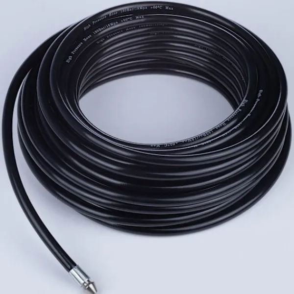 Sale Avloppsrensarslang 20m med 1+3 Munstycke – Teflontejp | 160 Bar | Kompatibel med Kärcher K2, K4, K5 Trädgårdsmaskiner
