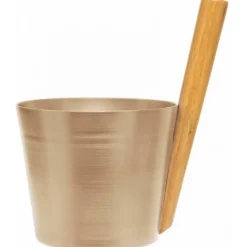 Avslappnad Bastuhink, 5l, aluminium, champagne