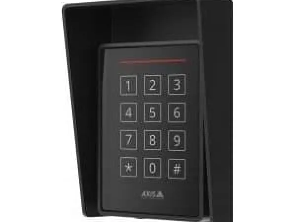 Axis A4120-E - RFID kontaktlös läsare/knappsats - enkel - trådbunden - seriell RS-485 - svart, NCS S 9000-N
