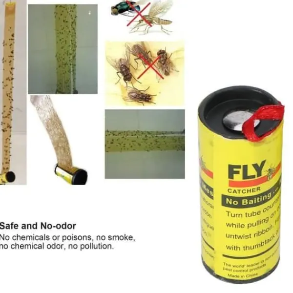 AYNEFY Insektsfångare 24st Insektsfällor Flugor Myggavvisande flugpappersrulle för inomhusbruk