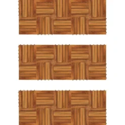 Online Balkongplattor med vertikal design 30 x 30, 30 st Trädgårdsprydnader