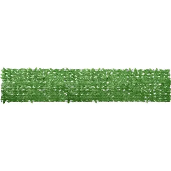 Online Balkongskärm gröna blad 400x75 cm Valvbågar, Spaljéer, Bersåer & Pergolor