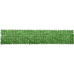 Balkongskärm med gröna blad - Integritet och atmosfär | Storlek: 400x75 cm Valvbågar, Spaljéer, Bersåer & Pergolor