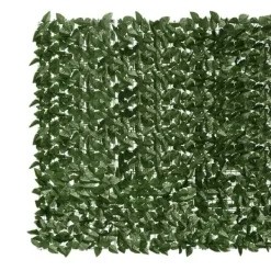 Balkongskärm mörkgröna blad 500x150 cm Valvbågar, Spaljéer, Bersåer & Pergolor