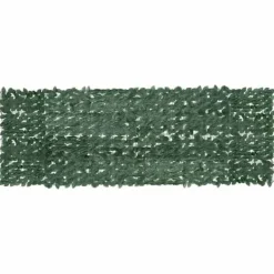 vidaXL Balkongskärm mörkgröna blad 300x100 cm
