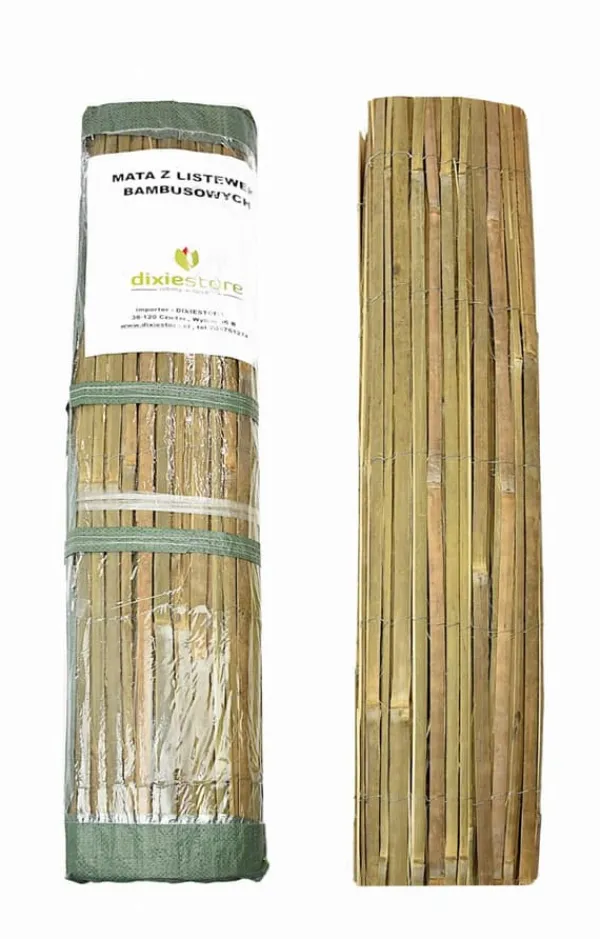 Bambu matta 1,5 × 5 m – insynsskydd balkong, terrass, trädgård