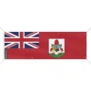 Clearance Banner - Bermudas flag - 190x570 cm - Polyester - 8 eyelets - Bright colors Flaggor & Vindstrutar