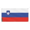 Banner Flag of Slovenia 6 öljetter 110x220cm i polyester