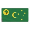 Hot Banner Flag of the Cocos Islands 6 öljetter 100x200cm i polyester Flaggor & Vindstrutar