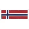 Best Banner Svalbards och Jan Mayens flagga 8 öljetter 170x510 cm Flaggor & Vindstrutar