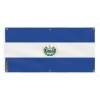 Bannern Flagga från El Salvador - PIXELFORMA - 120x240cm - Hållbar polyester - 6 förstärkta öglor