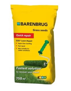 Hot BARENBRUG SOS Reparation av gräsmattor Regenerativt gräs 15 KG UNIVERSAL Fröer & Lökar