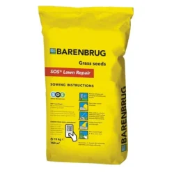 Hot BARENBRUG SOS Reparation av gräsmattor Regenerativt gräs 15 KG UNIVERSAL Fröer & Lökar