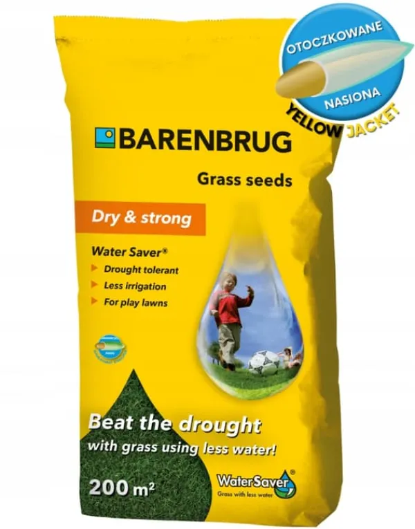 Barenbrug VATTENSPARANDE gräs 5 kg FÖR TORRA OMRÅDEN BELAGADE FRÖN