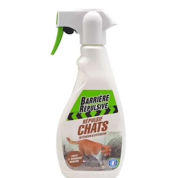 Sale BARRIÄR REPULSIV Repulsiv för Katter Inomhus & Utomhus - Redo att användas - 500 ml Insektsmedel & Djuravvisande Medel