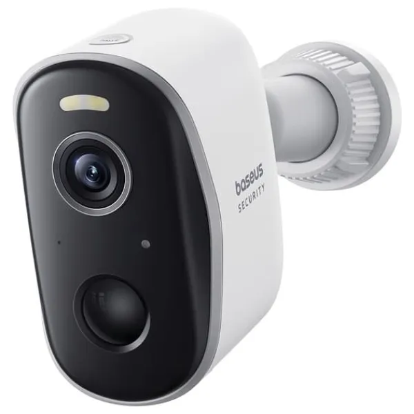 New Baseus Security N1 2K övervakningskamera utomhus – Vit Säkerhetsmonitorer & Videokameror