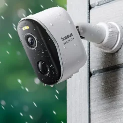 New Baseus Security N1 2K övervakningskamera utomhus – Vit Säkerhetsmonitorer & Videokameror