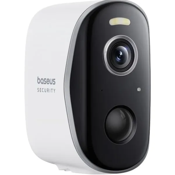 New Baseus Security N1 2K övervakningskamera utomhus – Vit Säkerhetsmonitorer & Videokameror