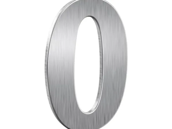 Sale Basi 7300-0000 Husnummertavle Rustfrit stål Adresskyltar & Husnummer