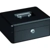 New BASI GK 10, Svart, nyckel, 200 x 160 x 90 mm, 934 g, 2 styck Kassaskåp