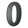BASI HN 160, Dekorativ siffra, Stål, Antracit, 106 mm, 156 mm, 212 g